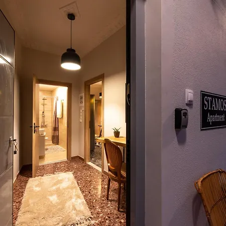 Stamos Apartment Airport Spáta Exterior foto